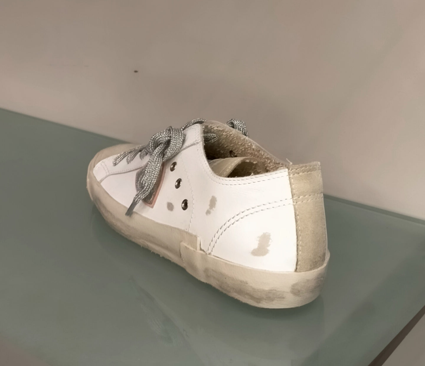 Sneakers PHILIPPE MODEL in pelle bianca